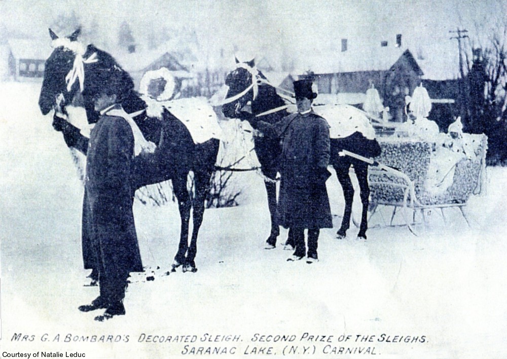 Mrs. GA Bombards decorated sleigh.jpg
