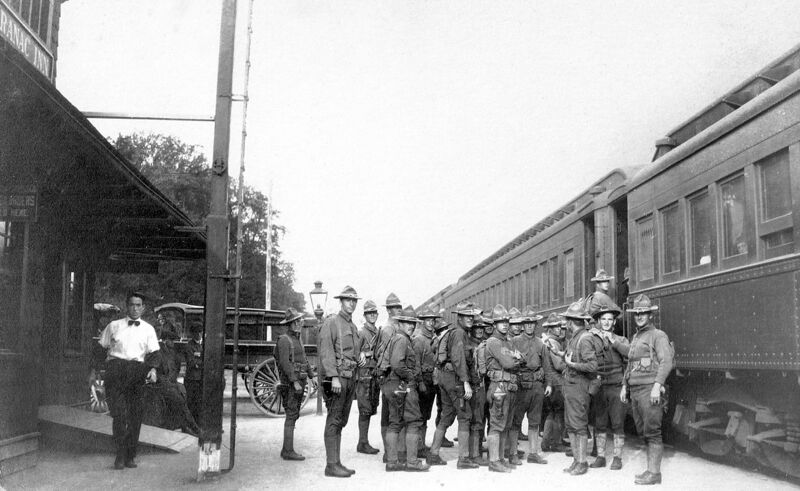 File:Saranac Inn Station WWI.jpg