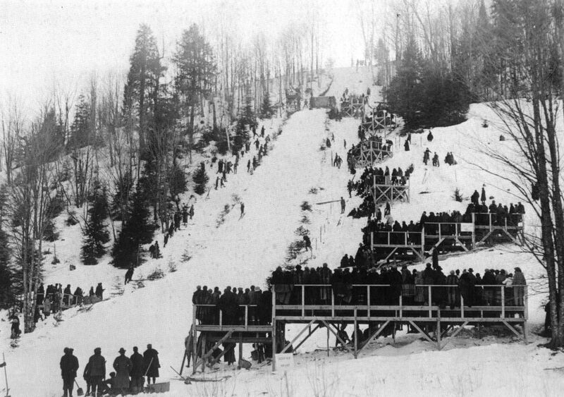 File:Crowds watching Ski Jumping on Maple Hill.jpg