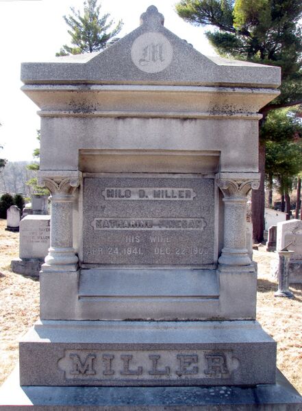 File:Milo B. Miller tombstone.jpg