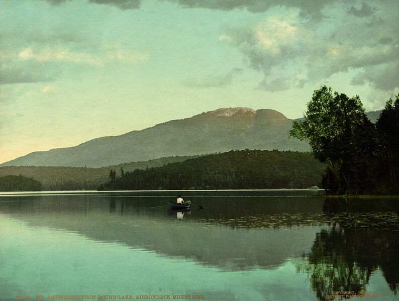 File:Ampersand Mountain from Round Pond.jpg