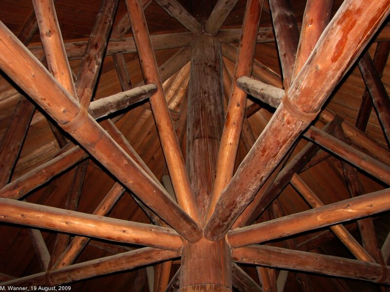 File:Dining Hall roof beams.jpg