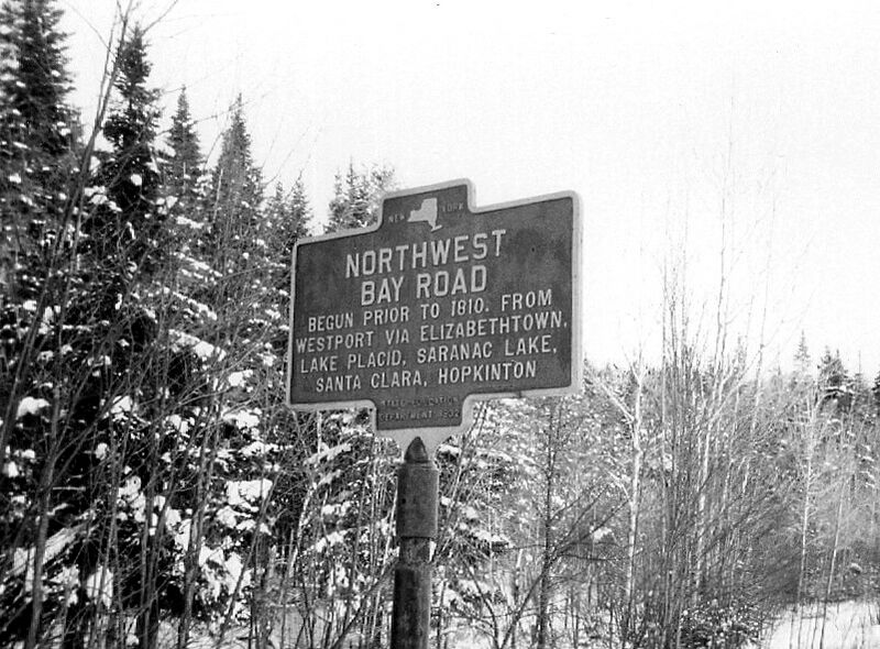 File:Northwest Bay Road marker.jpg